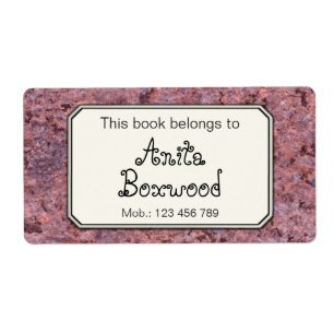 Ce livre appartient à la texture nommée faite sur