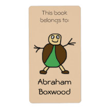 Ce Livre Appartient Aux Personnages en allumettes