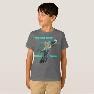 CE N'EST PAS FACILE D'ÊTRE T-shirt VERT