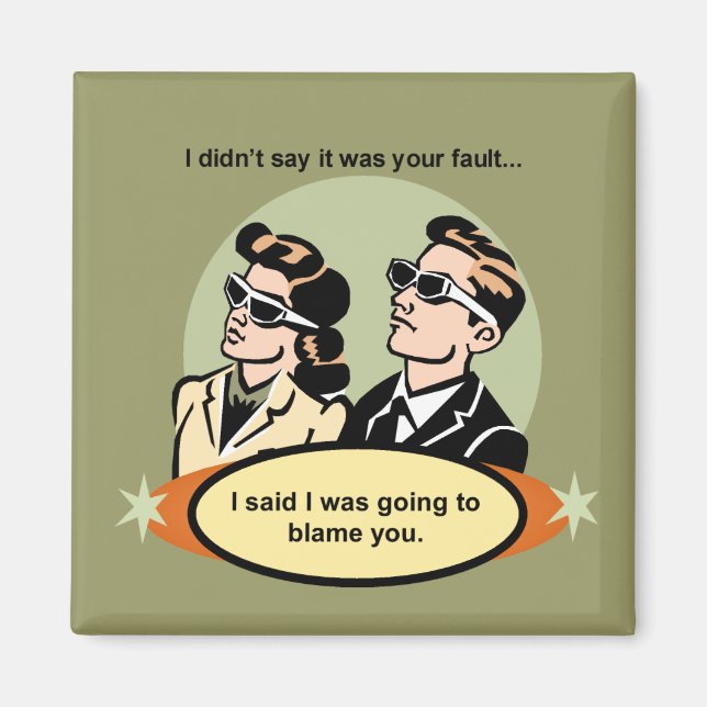 Ce n'est pas le bon aimant (Devant)