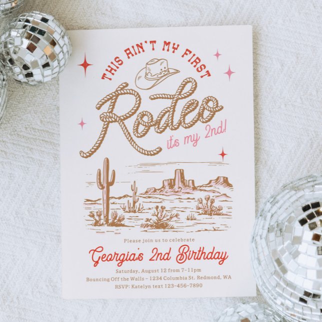 Ce n'est pas ma première invitation au Rodéo (Créateur téléchargé)