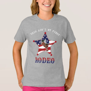 Ce n'est pas mon premier T-shirt RODEO / Lettre bl