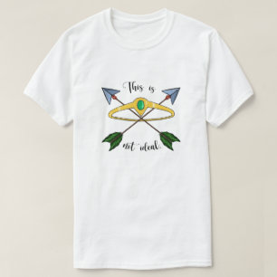 Ce n'est pas un T-shirt idéal - blanc