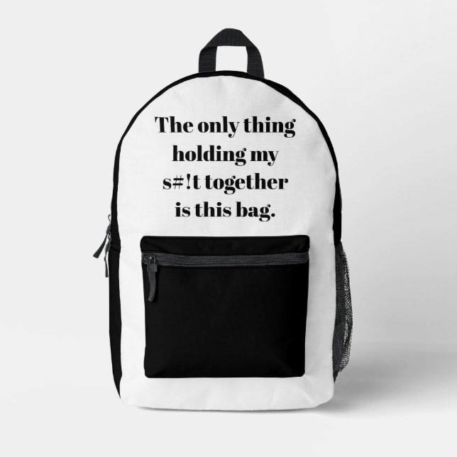 Ce n'est que ce sac qui me tient à coeur ! (Recto)