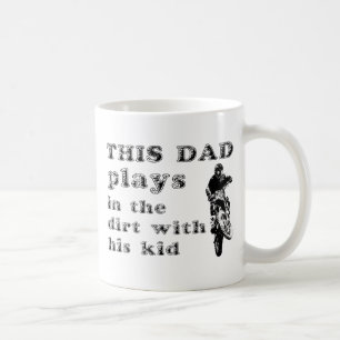 Ce Papa Joue Dans La Motocross Dirt Bike Mug