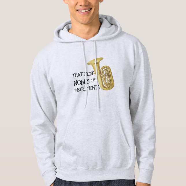 Ce plus noble des instruments - sweat - shirt à (Devant)