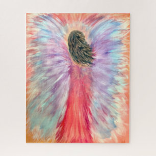 Ce puzzle d'ange sera simple, mais plein de joie 