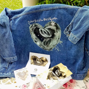 "Ce que Dieu a mis ensemble" Mariage Denim Jacket