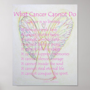 Ce que le cancer ne peut pas faire Poster Poster I