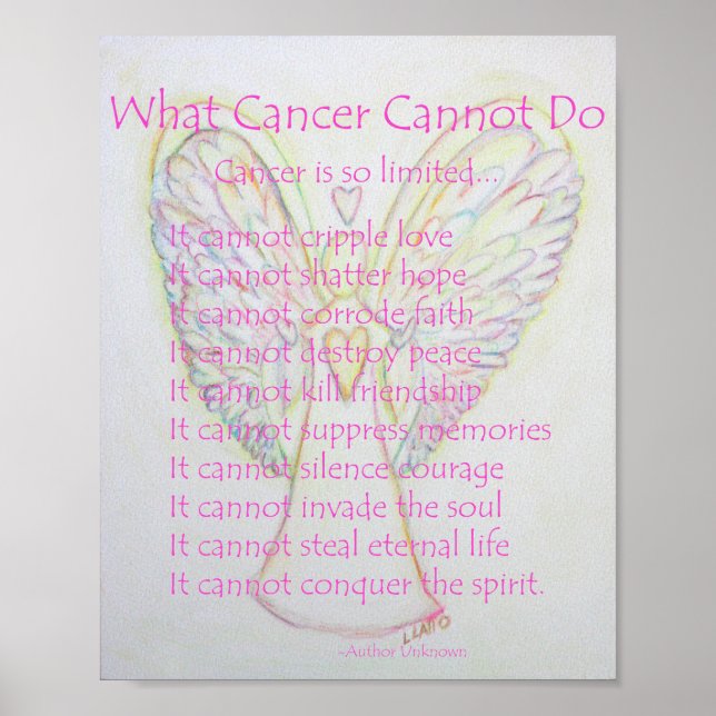 Ce que le cancer ne peut pas faire Poster Poster I (Devant)
