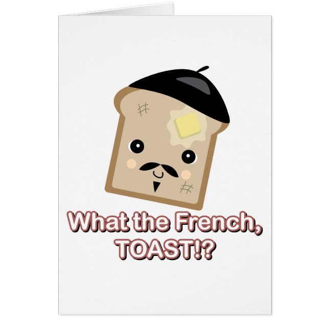 ce que le toast français (Devant)