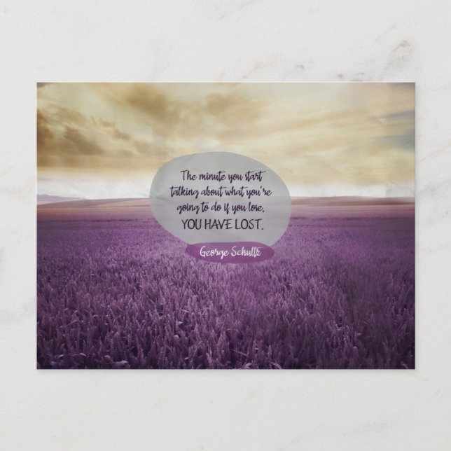 Ce que vous allez faire Carte postale (Devant)