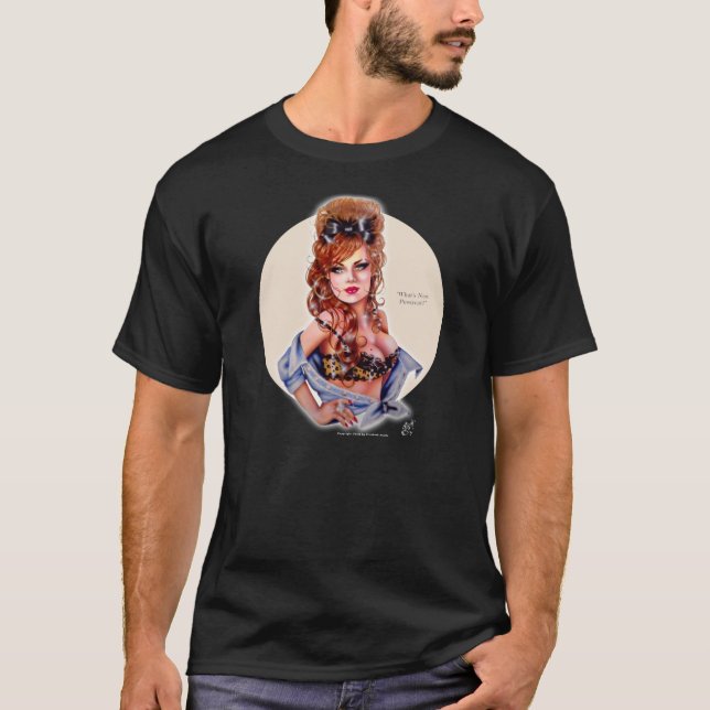 Ce qui est le T-shirt foncé de base des nouveaux (Devant)