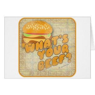 Ce qui est votre hamburger drôle de boeuf