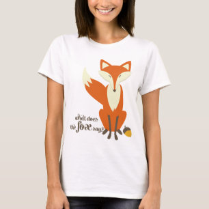 Ce qui fait le Fox pour indiquer le T-shirt des