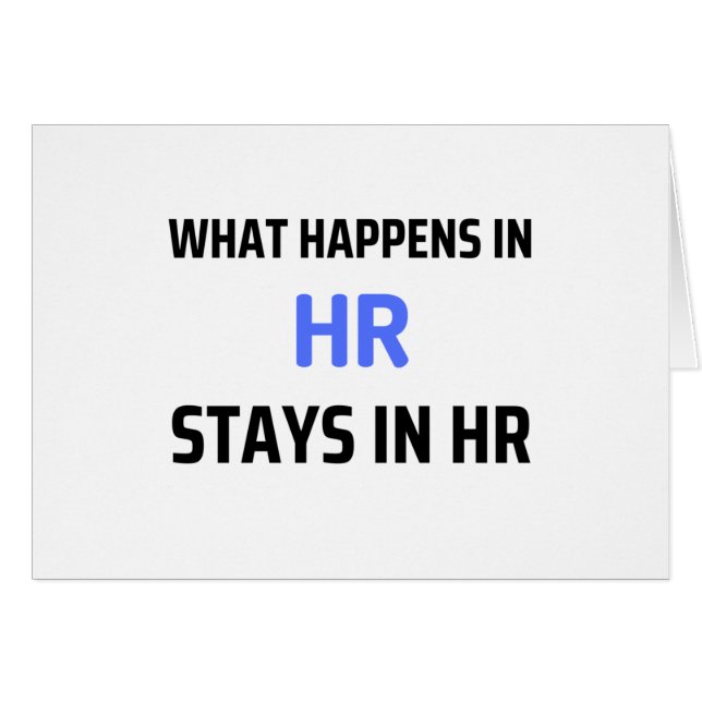 Ce Qui Se Passe En RH Reste Dans HR 2 (Devant horizontal)