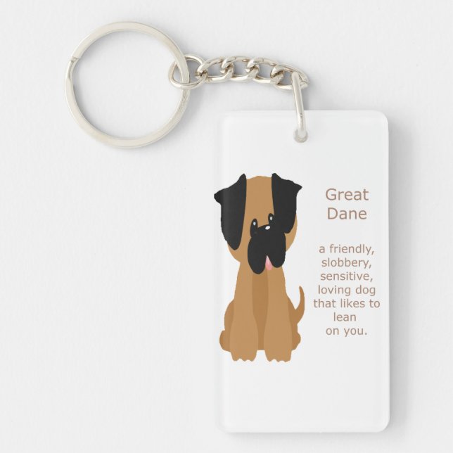 Ce qu'un grand Danois est une citation de chien am (Devant)