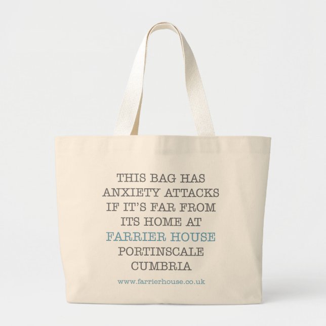 Ce sac a des attaques anxieuses... (Devant)