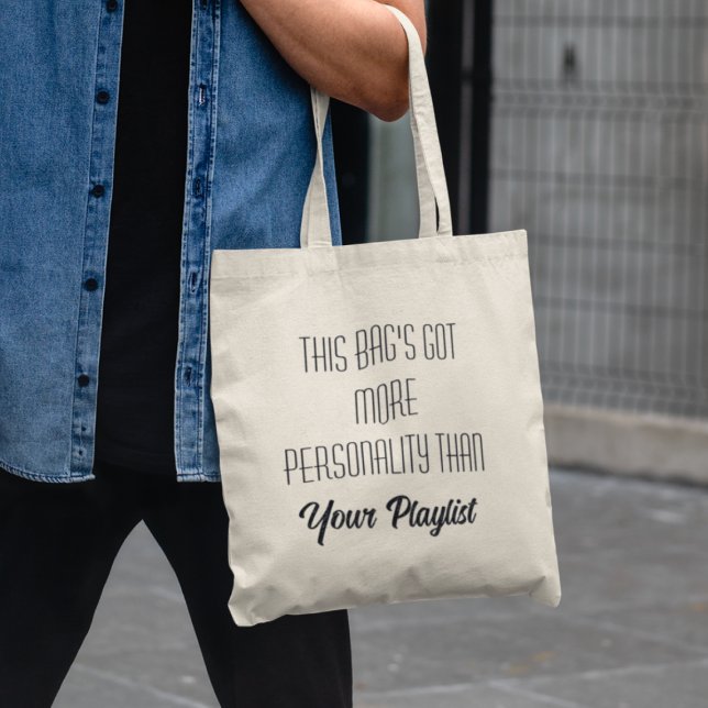 Ce sac a plus de personnalité - drôle de Modèle (Créateur téléchargé)