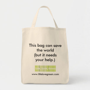 Ce sac peut sauver le monde…