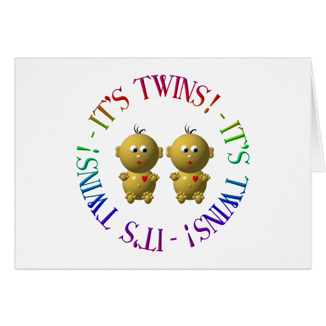 Ce sont des jumeaux ! (Devant horizontal)