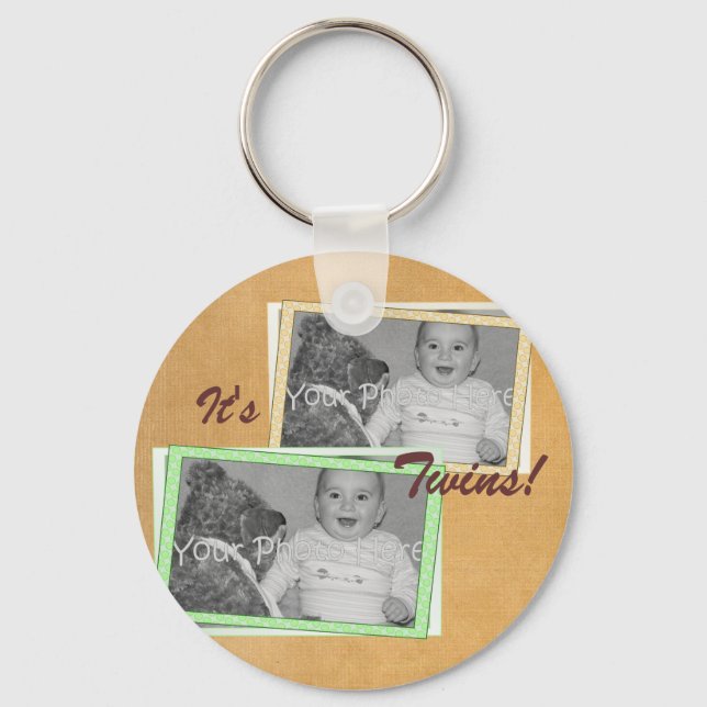 Ce sont des jumeaux ! Porte-clés (Recto)