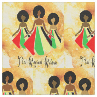 Ce tissu de coton magique d'Afrocentric de