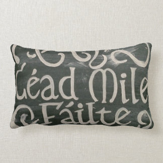 Cead Mile Failte Lumbar Pillow