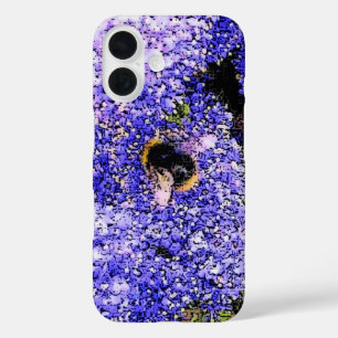 Ceanothus Flower Bee iPhone 16 Case