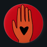 Ceasefire now hand Palestine graphic design  4 Inch Round Button<br><div class="desc">This is Ceasefire now hand Palestine graghic tee shirt as a symbol of hope for peace in Gaza For Palestinians, Palestine lovers Pro-Palestinian, or, everyone who supports freedom and justice and fights injustice. To all supporters of the just Palestinian cause. Rise and support the liberation of Palestine and Gaza and...</div>