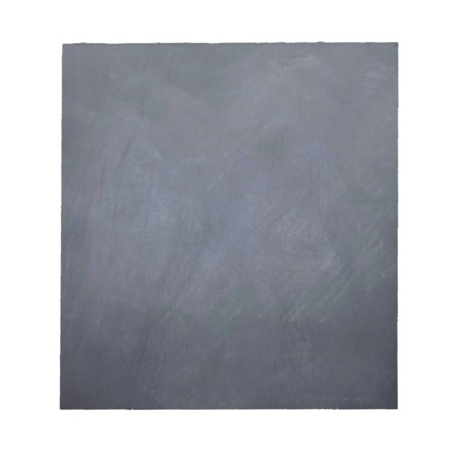 Ceate own Slate Chalkboard accessories - customize Notepad (Front)
