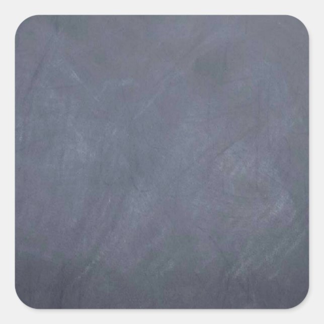 Ceate own Slate Chalkboard accessories - customize Square Sticker (Front)