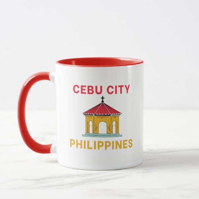 Cebu City Philippines Café Mug (Gauche)