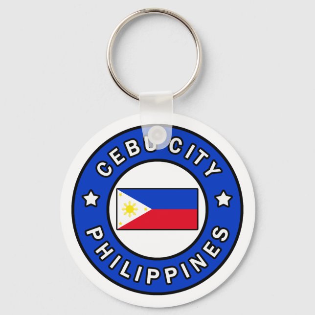 Cebu City Philippines Keychain (Front)