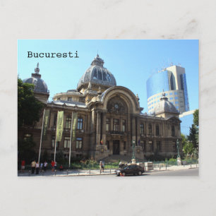 CEC Palace in Bucharest Postcard