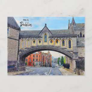 Ceci est une carte postale de Dublin-Irlande