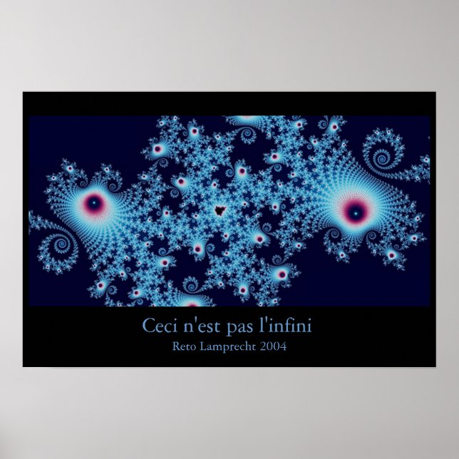 Ceci n'est pas l'infini poster (Front)