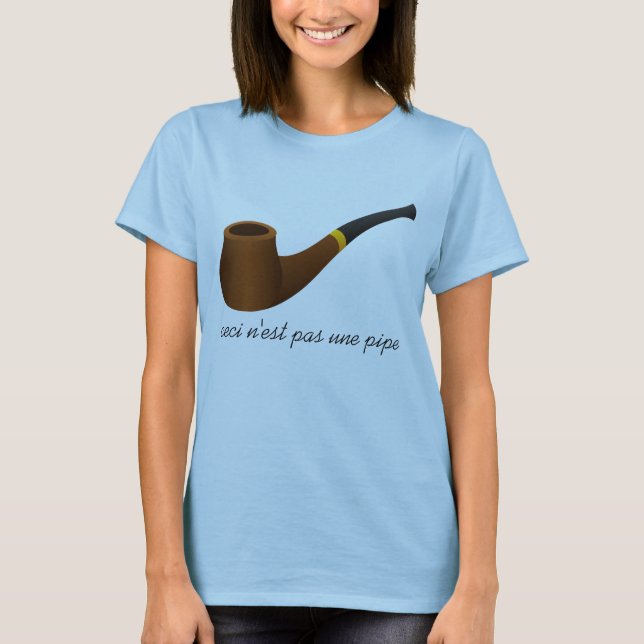 Ceci n'est pas une pipe T-Shirt (Front)