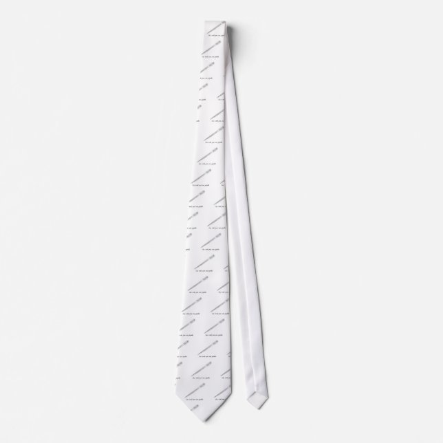 Ceci N'est Pas Une Pipette Tie (Front)