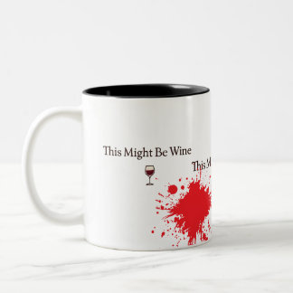 Ceci pourrait être du vin – Mug à café vintage amu