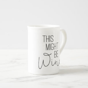 Ceci pourrait être tasse de vin