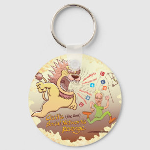 Cecil the Lion's Social Networks Revenge Keychain