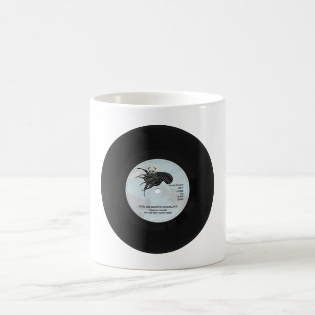 “Cecil the sensitive cephalopod” Coffee Mug (Center)