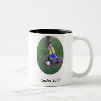 Cecilia 2009 Two-Tone coffee mug