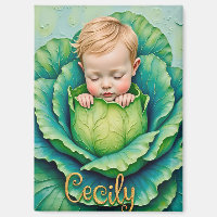 CECILY ~ In the Cabbage Patch ~  Magnet