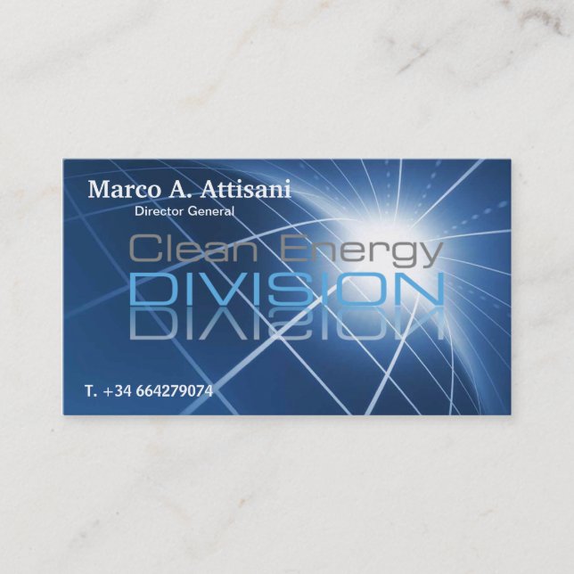 CED SPAIN BUSINESS CARD (Front)