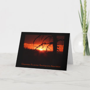 CEDA - Idaho Sunset Card. - Customized Card