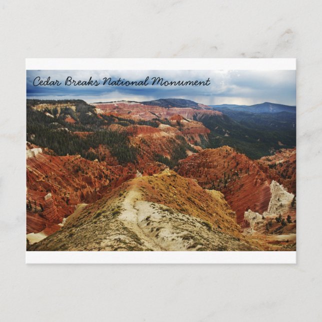 Cedar Breaks National Monument Postcard (Front)