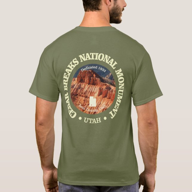 Cedar Breaks (NM) T-Shirt (Back)