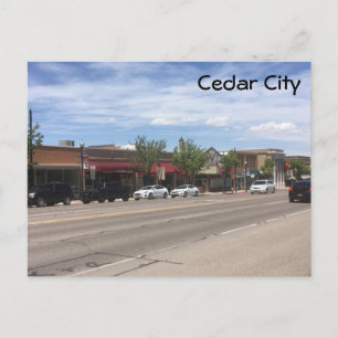 Cedar City Postcard
